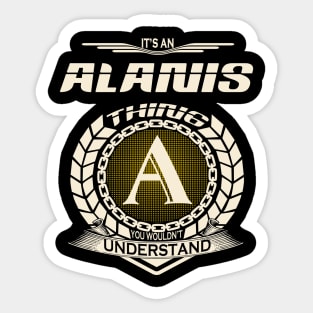 Alanis Sticker